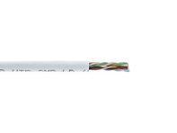 Picture of Category 6e Communications Cable - Solid, White, Riser (CMR) PVC - 1000 FT