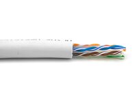 Picture of Category 6A Unshielded Cable - Solid, White, Riser (CMR)  - 1000 FT