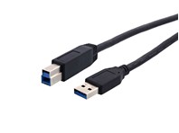 Picture of USB 5Gbps (USB 3.0) Cable A to B M/M - 2 FT