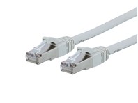 Picture of CAT8 Patch Cable - 1 FT, Gray, Booted