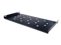 Picture of 10" Deep, 1U Fixed Vented Cabinet Shelf for Wall Mount Cabinets