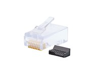 Picture of Networx Cat 6 RJ45 Modular Connector with Load Bars - 100 Pack
