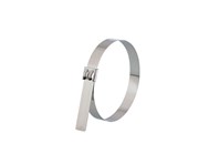 Picture of 12 Inch Extra Wide 316 Stainless Steel Cable Tie - 100 Pack