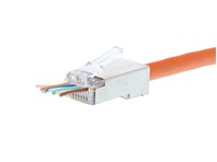 Picture of Feed-Through Style SpeedTerm™ Cat 6 RJ45 Shielded Modular Connector - 100 Pack