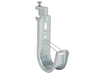 Picture of 4″  J-Hook with Beam Clamp and Retainer Clip - 25 Pack