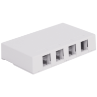 Picture of Surface Mount Box 4-port White