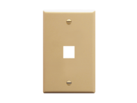 Picture of Faceplate Oversized 1-port Ivory