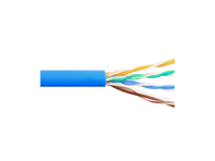 Picture of Solid CAT5e UTP 350 MHz Riser Cable - Blue - 1000 FT