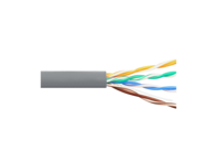 Picture of Solid CAT5e UTP 350 MHz Riser Cable - Gray - 1000 FT